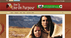 Desktop Screenshot of howtoliveonpurpose.com